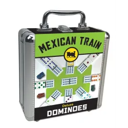 Thoughtful learning Deluxe Mexican Train - Metal Case