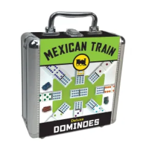 Thoughtful learning Deluxe Mexican Train - Metal Case