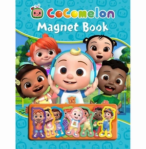 Official Cocomelon Magnet Book: With 8 Magnets! A Fun Illustrated Play Book For Children Aged 3 4 5 Years [Board Book] Cocomelon Enrichment activities