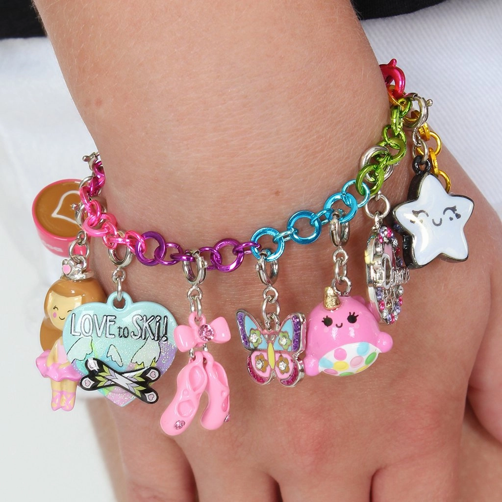 Rainbow Chain Bracelet Playroom learning Happy hands