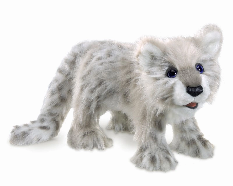 Young imaginations Enrichment activities Snow Leopard Cub Puppet