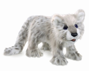 Young imaginations Enrichment activities Snow Leopard Cub Puppet