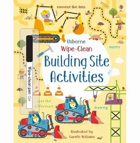 Wipe:Clean Building Site Activities [Paperback] Robson Kirsteen And Williams Gareth Inspiring creativity