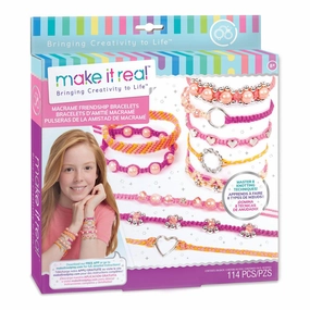 Designed for development Make It Real Macrame Friendship Bracelets Kit