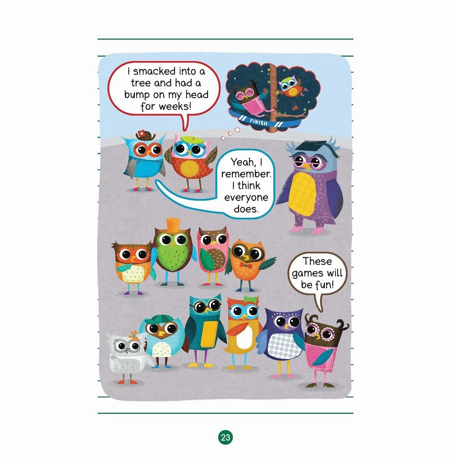 Owl Diaries #20: The Owlympic Games (A Branches Book) Happy hands Skill-building tools