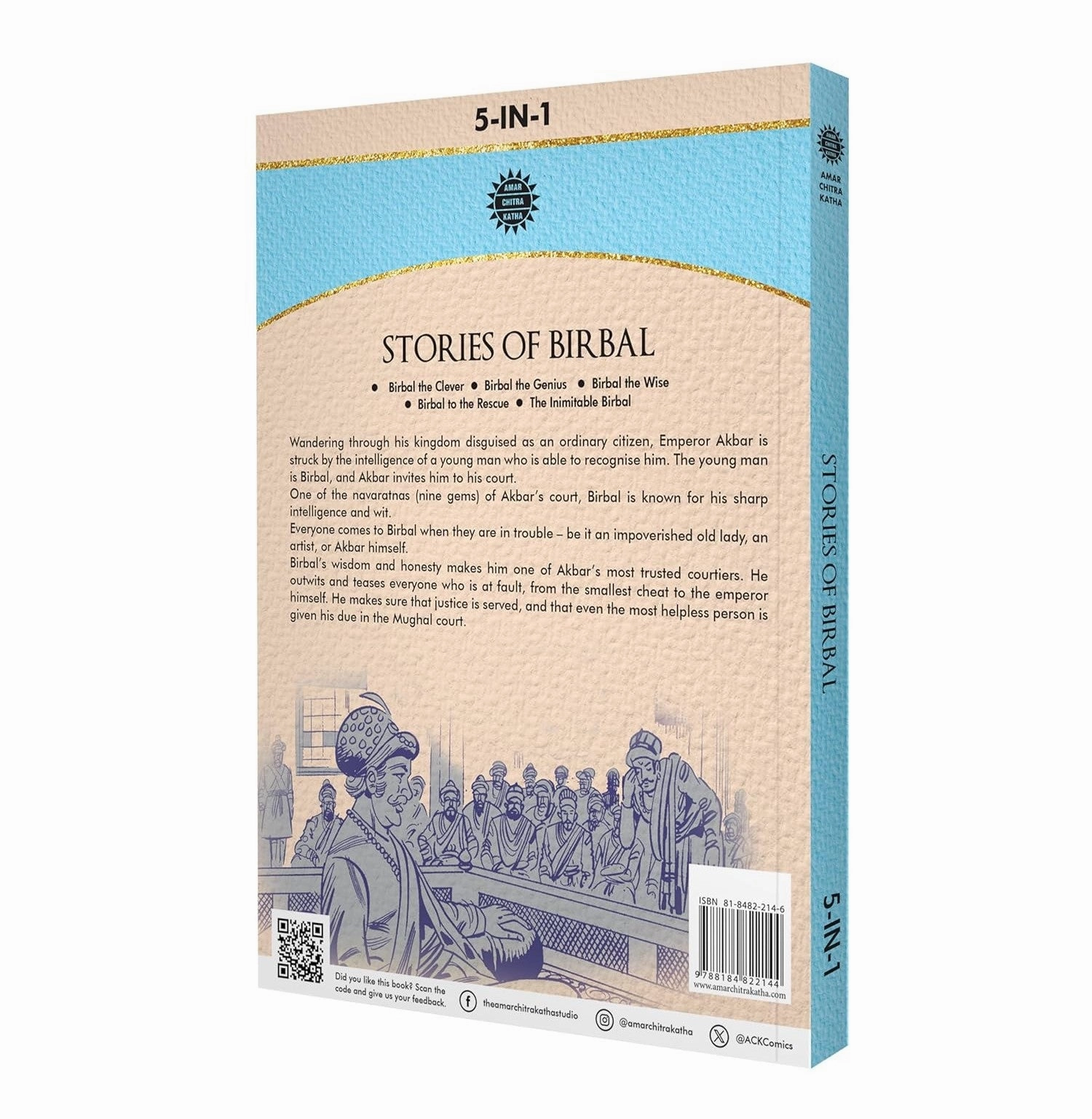 Stories Of Birbal (1002) Pai Anant Exploration gear Smart kids gear