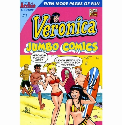 Moments of imagination Veronica Jumbo Comics Collection Archie Comics 80  Years Celebration [Paperback] Veronica Jumbo Comics Archie Library No 1