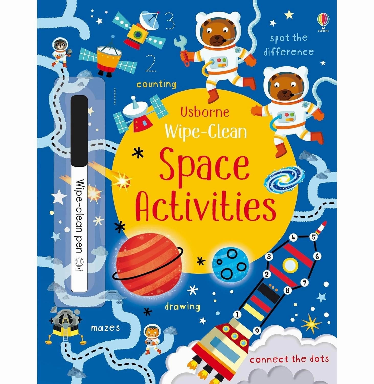 Wipe:Clean: Space Activities [Paperback] Robson Kirsteen And Alistar Active learners Tiny thinkers