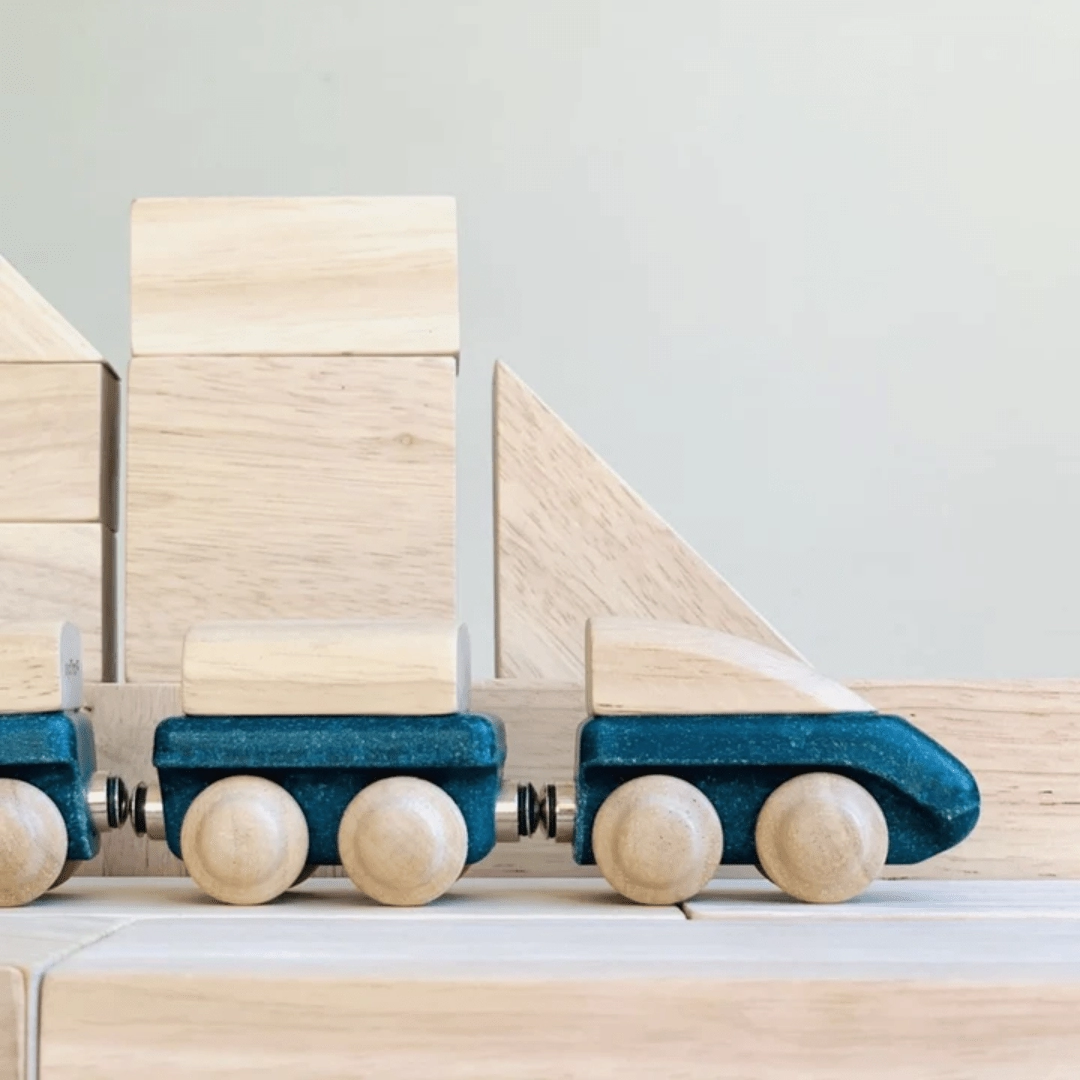 Growing minds Wooden Hybrid Train
