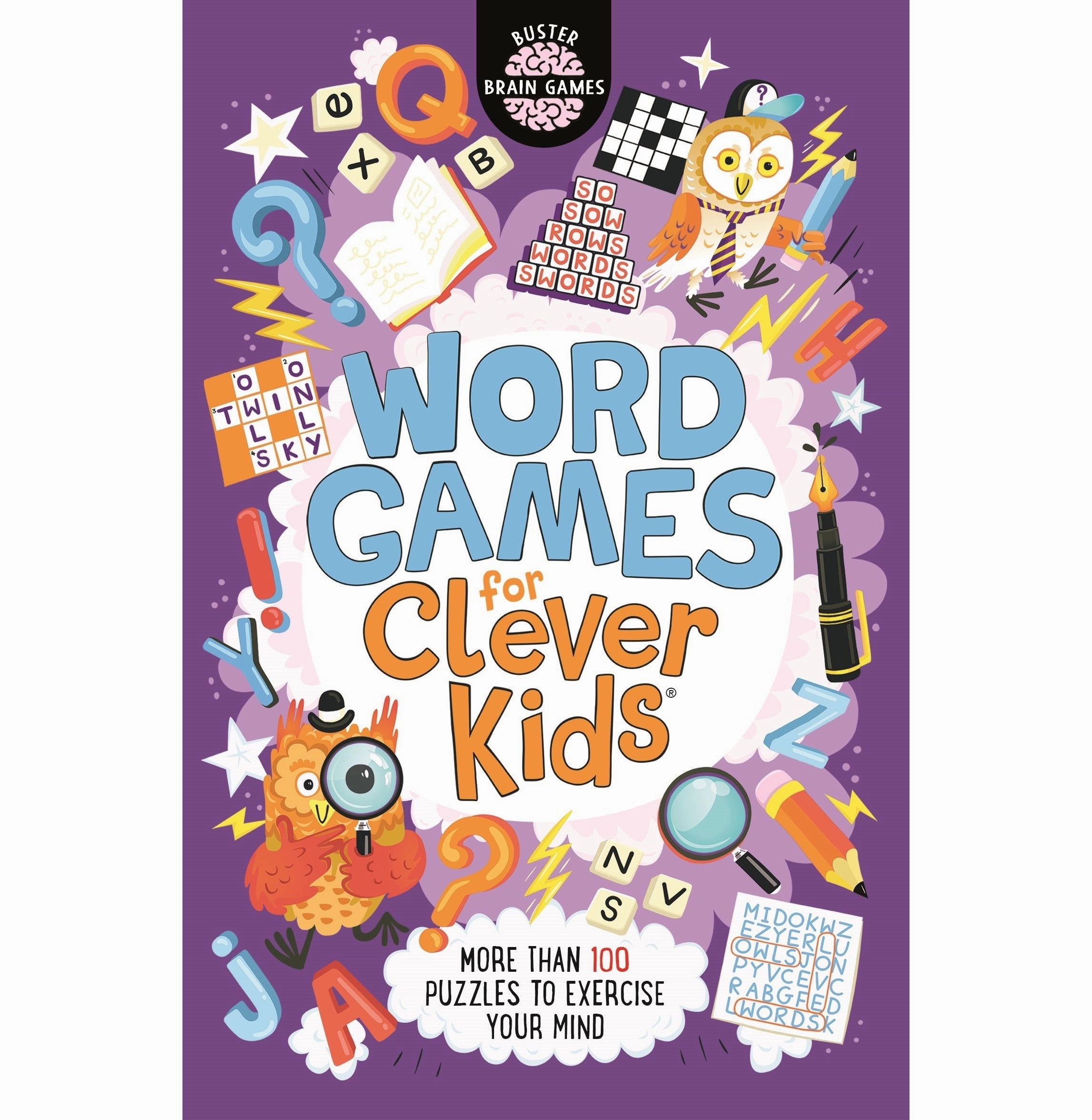 Word Games For Clever Kids [Paperback] Moore Gareth And Dickason Chris Early learning