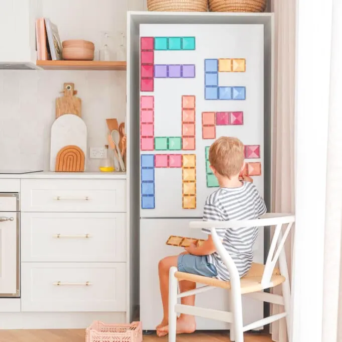 Everyday learning Connetix Pastel Rectangle Pack (24 Pc)