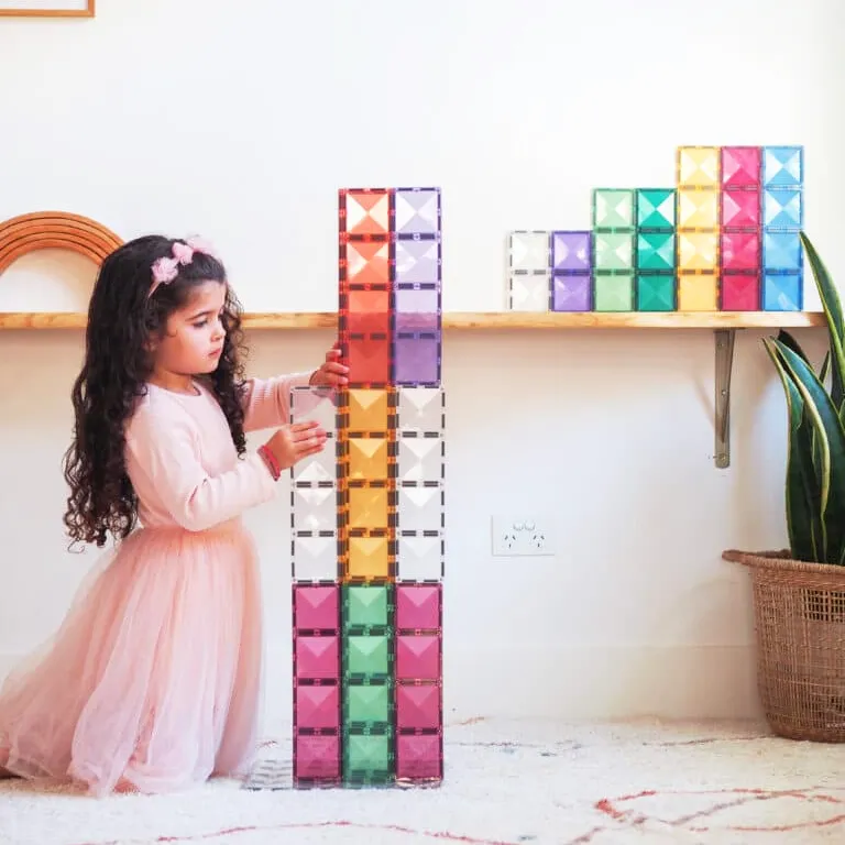 Connetix Pastel Rectangle Pack (24 Pc) Kid-focused experiences