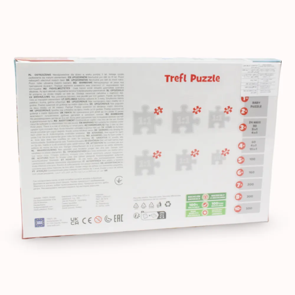 Trefl In The World Of Transformers Puzzle - 300 Pcs Designed for development
