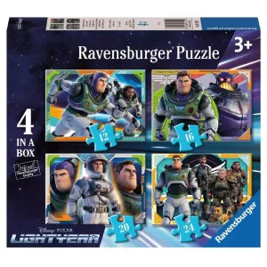 4 In A Box Puzzle - Disney Buzz Lightyear Fun for curious minds
