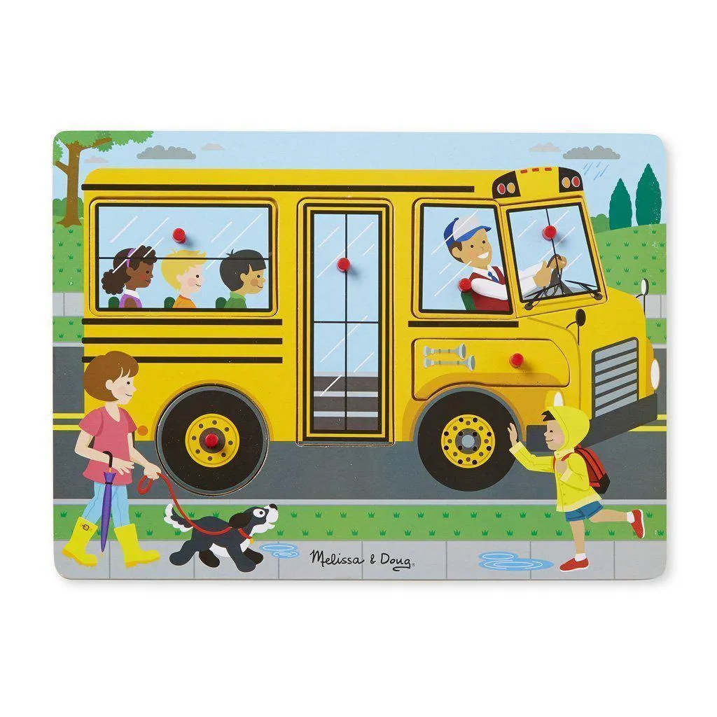 Mindful play Playroom adventures begin here The Wheels On The Bus Sound Puzzle