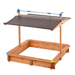 Kids Wooden Sandbox With Cover Kids essentials Curious minds