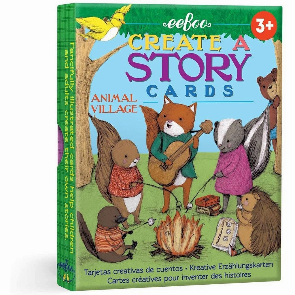 Animal Village Create A Story Cards Learn at home Early discovery
