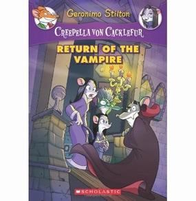 Creepella Von Cacklefur#04 Return Of The Vampire [Paperback] Geronimo Stilton Geronimo Stilton Everyday learning Home learning tools