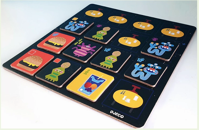Djeco Alien Cafe Game Growth tools