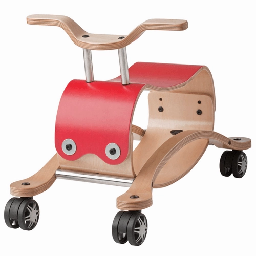 Flip 2-In-1 Wooden Ride-On And Rocking Toy Enrichment activities Kid-focused experiences