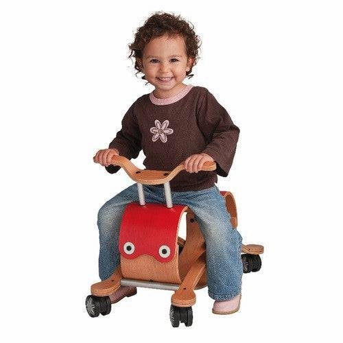 Flip 2-In-1 Wooden Ride-On And Rocking Toy Engaging young minds Designed for development