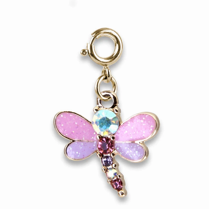 Learn at home Tiny thinkers Gold Glitter Dragonfly Charm