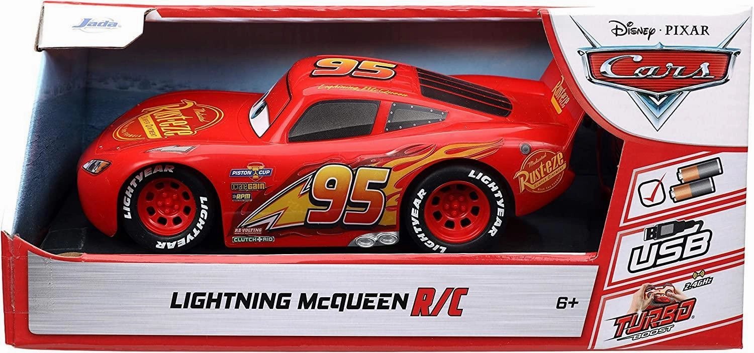 Pixar Cars Lightning Mcqueen Rc Remote Control Car Growth tools Kids discovery tools