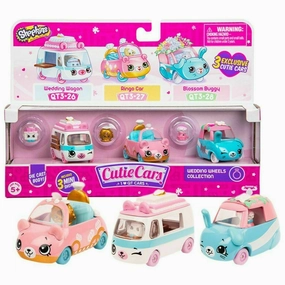 Moments of imagination Happy hands Shopkins Cutie Cars 3-Cars Pack - Assortment