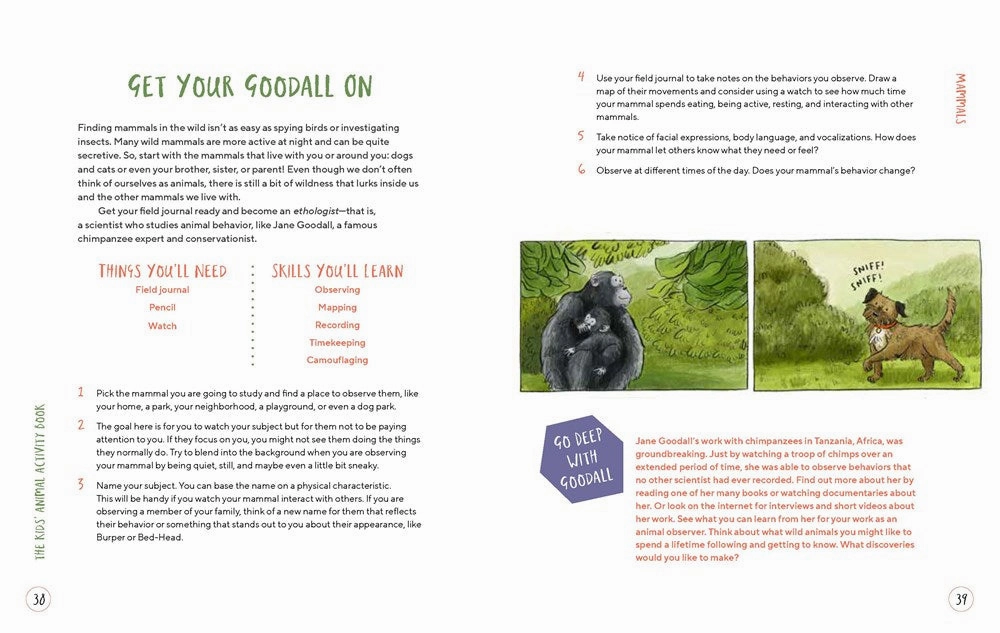 Early learning The Animal Adventurer'S Guide : How To Prowl For An Owl, Make Snail Slime, And Catch A Frog Bare-Handed