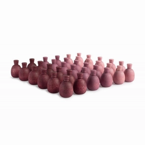 Preschool minds Wooden Mandala Set - Purple Pineapples