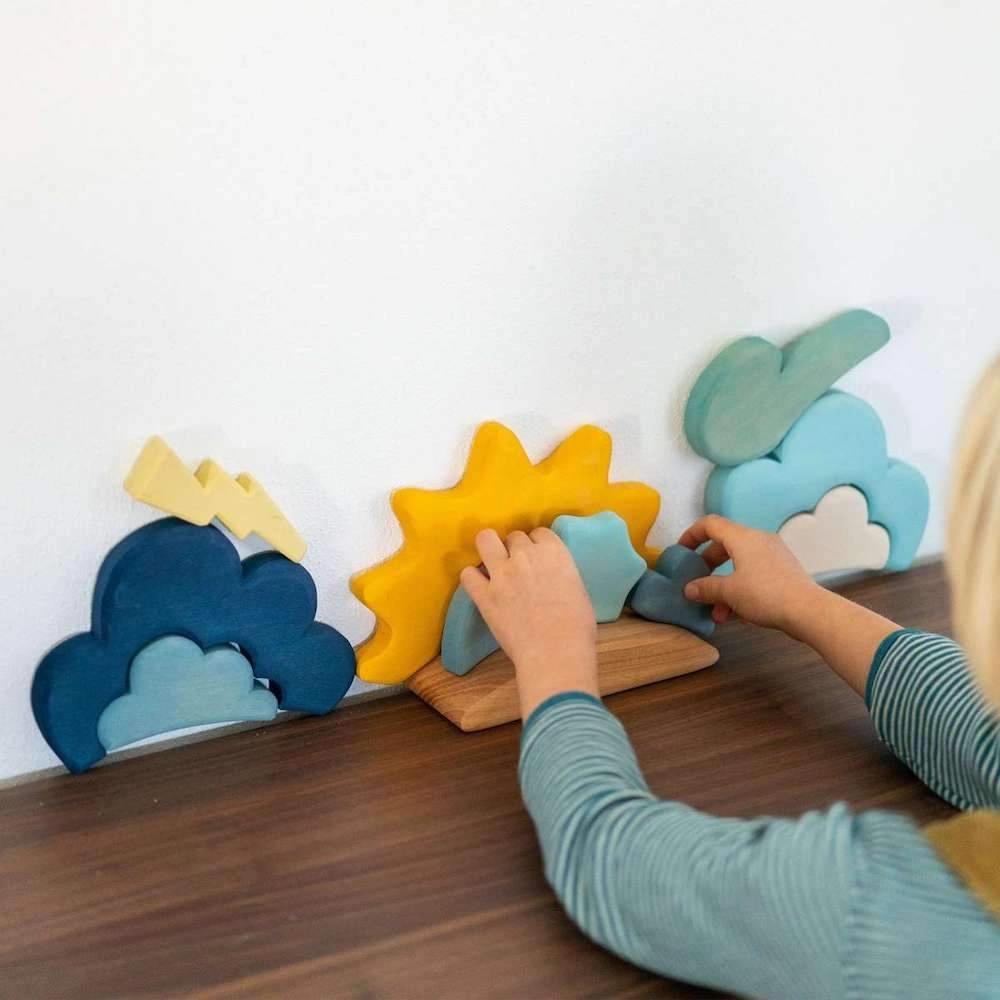 Wooden Weather Building Set Curious minds Discover & grow