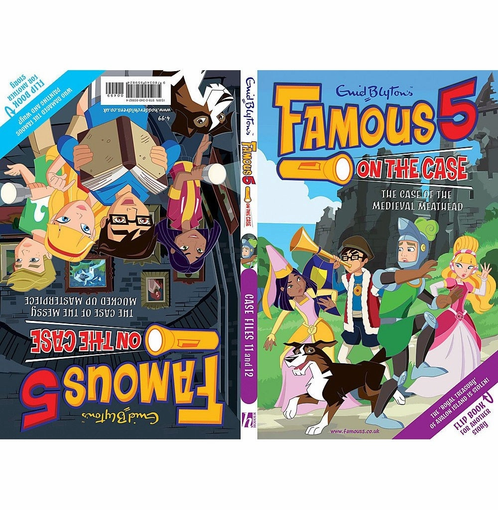 Famous Five On The Case: Case Files 11 & 12 [Paperback] Blyton Enid Hands-on discovery