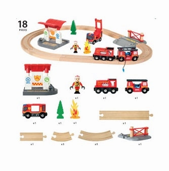 Young minds at work Little learners Firefighter Set 33815