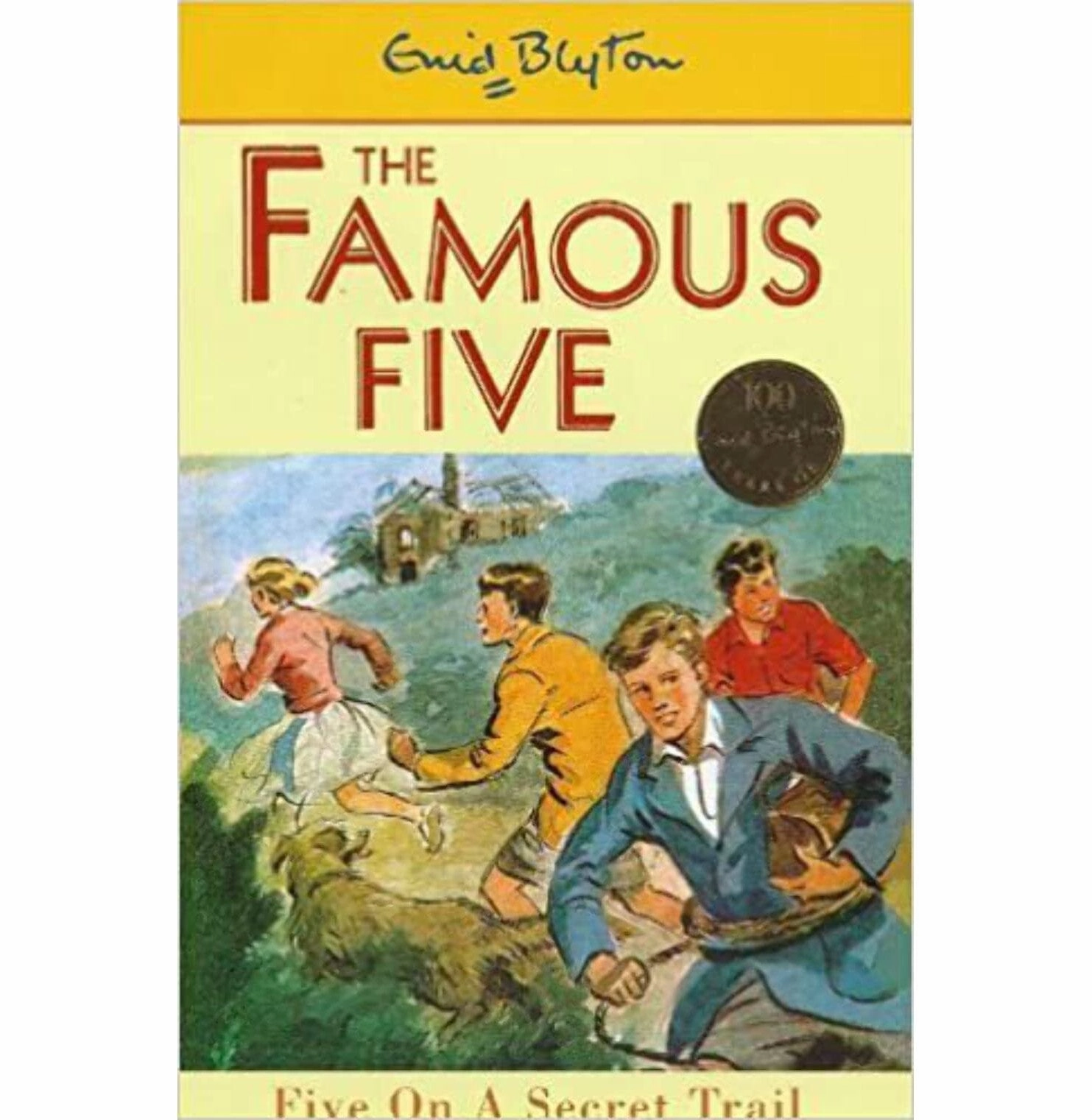 Learn & grow Brain boosters Five On A Secret Trail (15) [Paperback] Enid Blyton