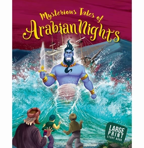 Mysterious Tales Of Arabian Nights : Story Book For Kids : English Short Stories For Children : Read Aloud To Infants Toddlers [Paperback] Om Books Editorial Team Brain boosters