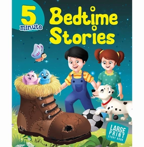 Tools for tiny thinkers Nurturing minds Story Book: 5 Minute Bedtime Stories For Children ( Large Print) [Paperback] Om Books Editorial Team