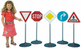 Klein 5-Piece Traffic Signs Little adventures Play & learn