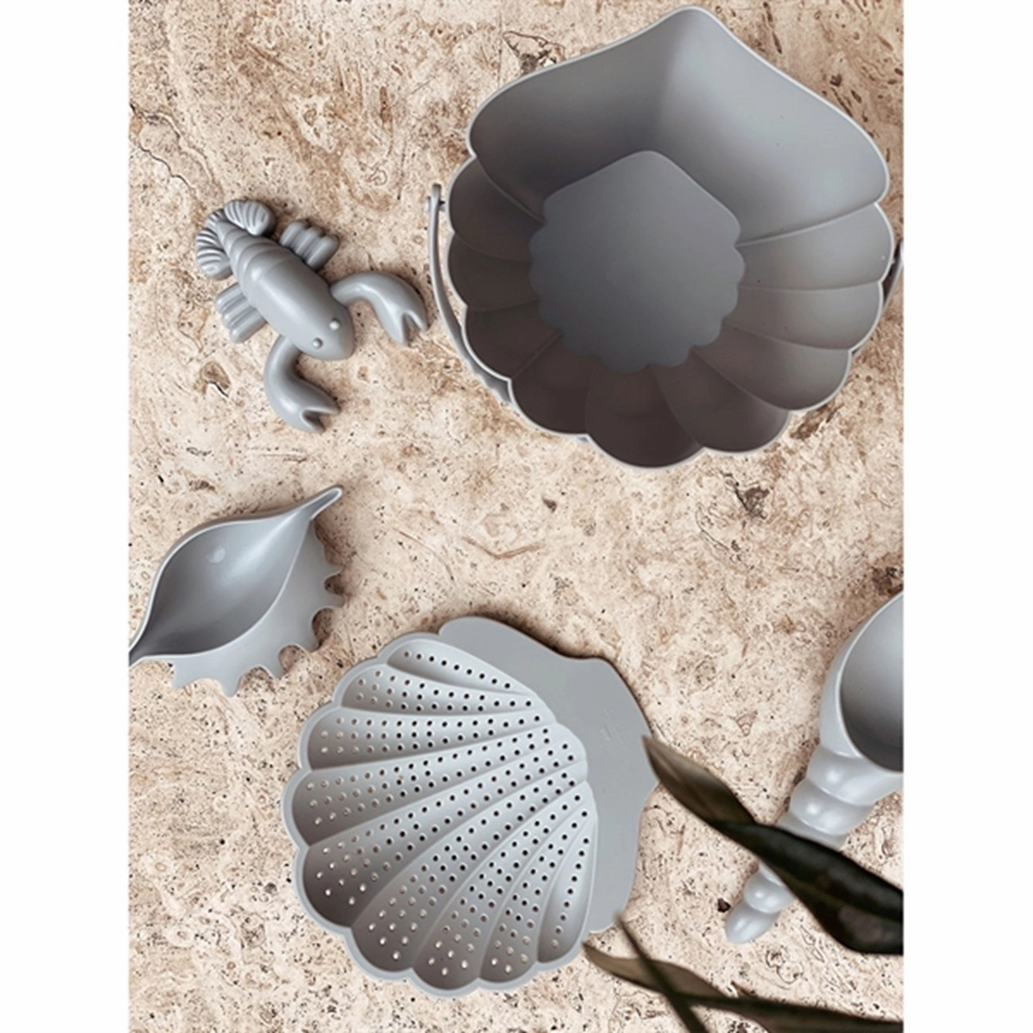 Tools for tiny thinkers Konges Sl?Jd Beach Set Blue Fog