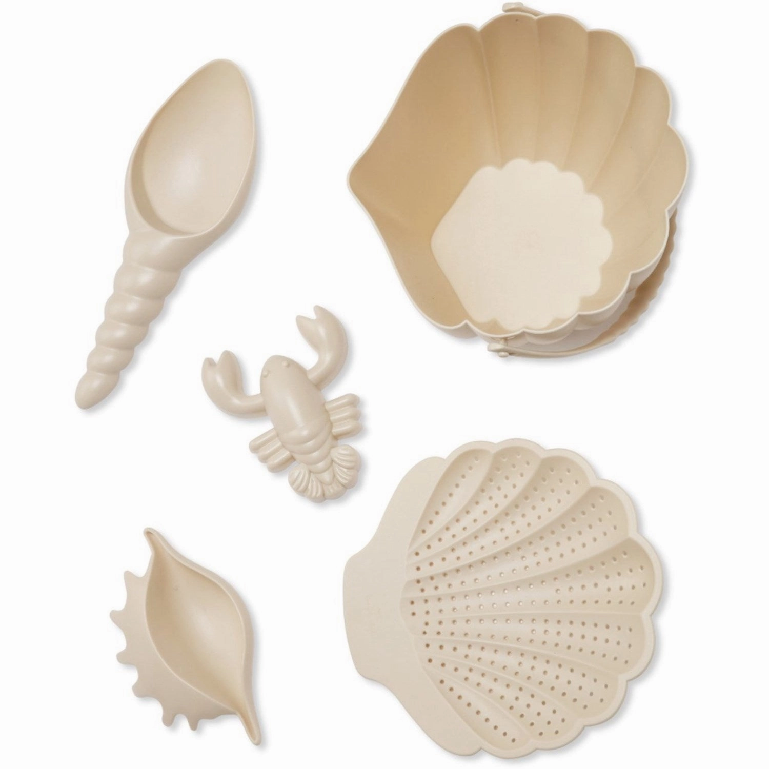 Little hands Konges Sl?Jd Beige Beach Set