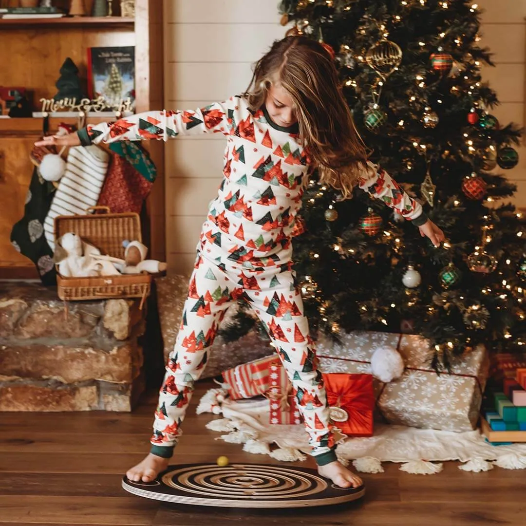 Learning through play Labyrinth Classic Wooden Balance Board