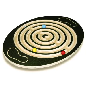 Parent-approved learning Labyrinth Classic Wooden Balance Board