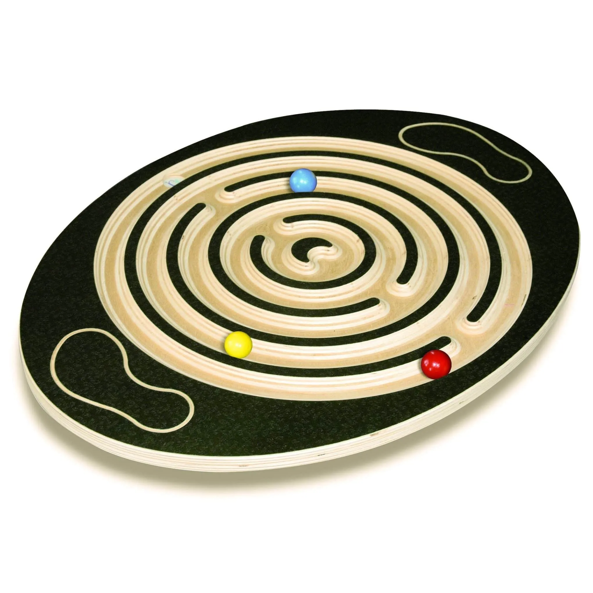 Parent-approved learning Labyrinth Classic Wooden Balance Board