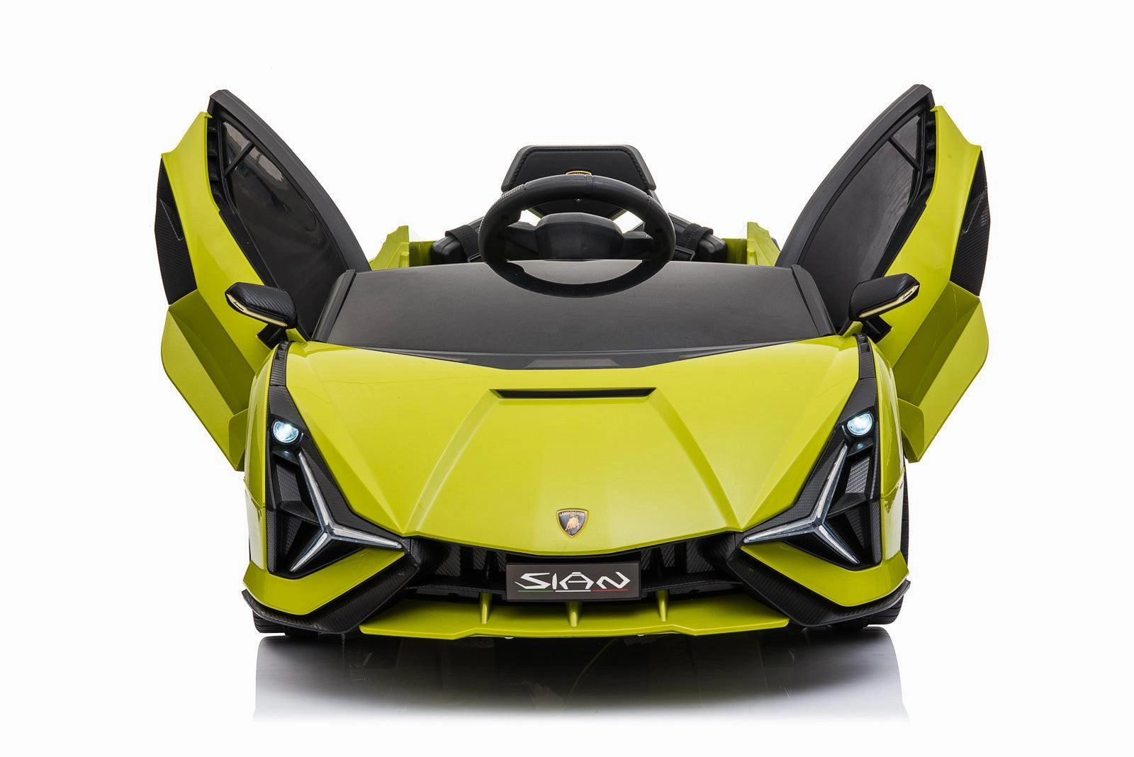Quiet play for growing minds Lamborghini Sian 12V Battery Ride-On Car With Remote Control