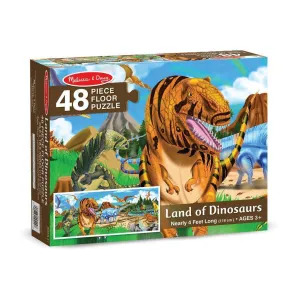 Land Of Dinosaurs Floor Puzzle - 48 Pieces Parent-approved learning Mindful play