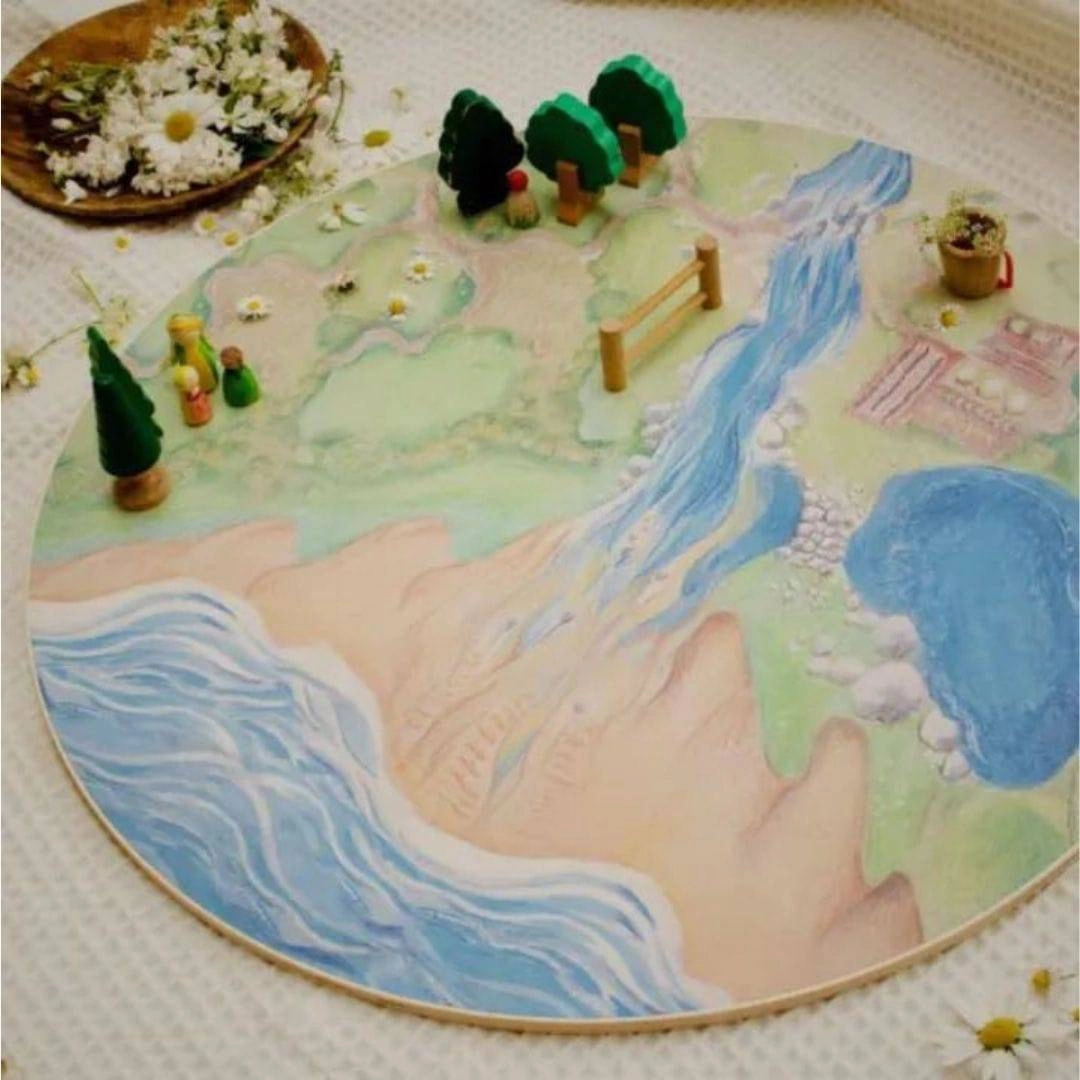 Land And Sea Wooden Playscape Board Smart & fun