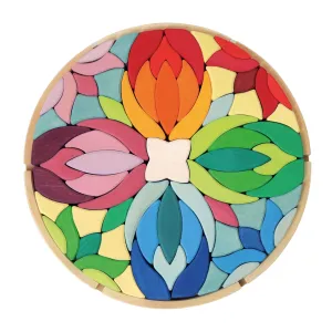 Lara Wooden Mosaic Building Set Young minds at work Brain boosters