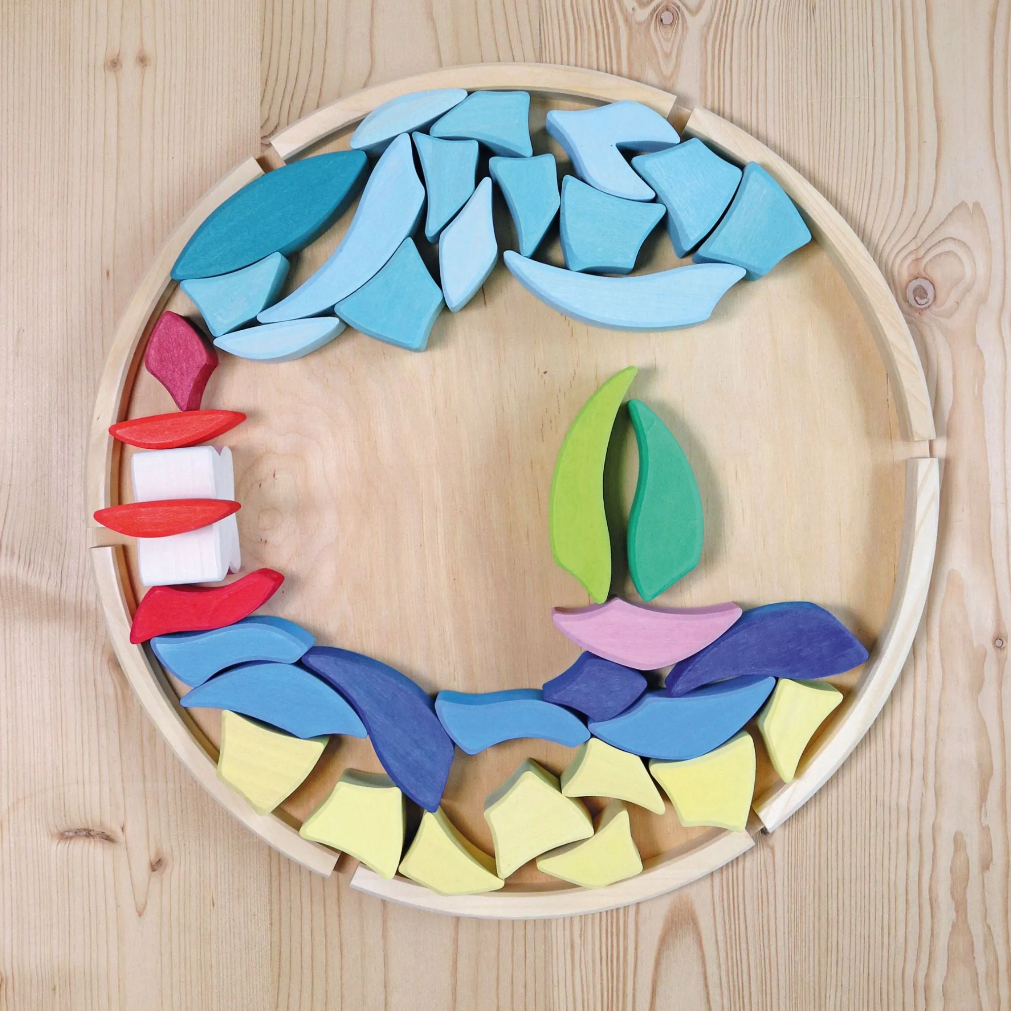 Lara Wooden Mosaic Building Set Creative kids