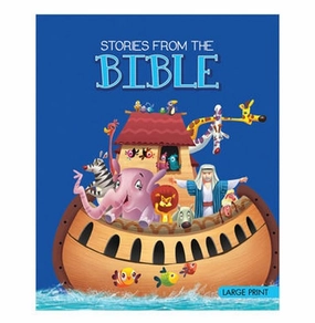 Large Print: Stories From The Bible [Hardcover] Om Books Editorial Team Thoughtful learning Tools for tiny thinkers