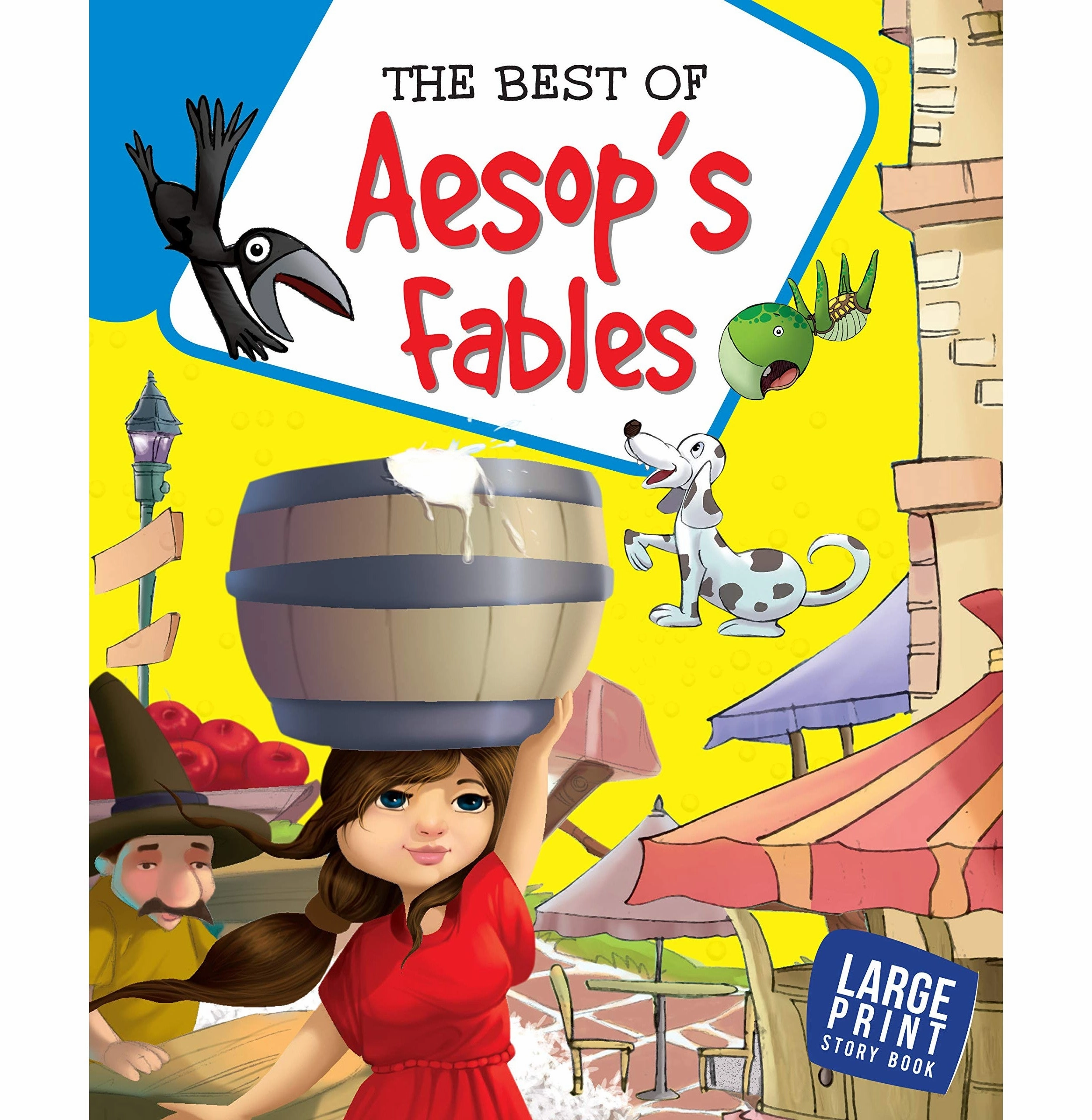 First explorers Playroom learning Large Print: The Best Of Aesops Fables: 1 [Hardcover] Om Books Editorial Team