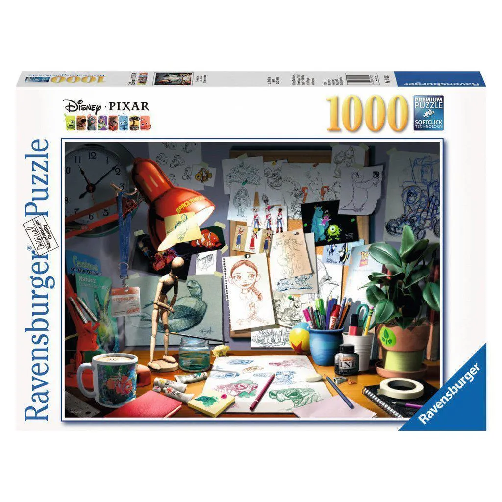 Imaginative play Mindful play The Artist'S Desk 1000Pc